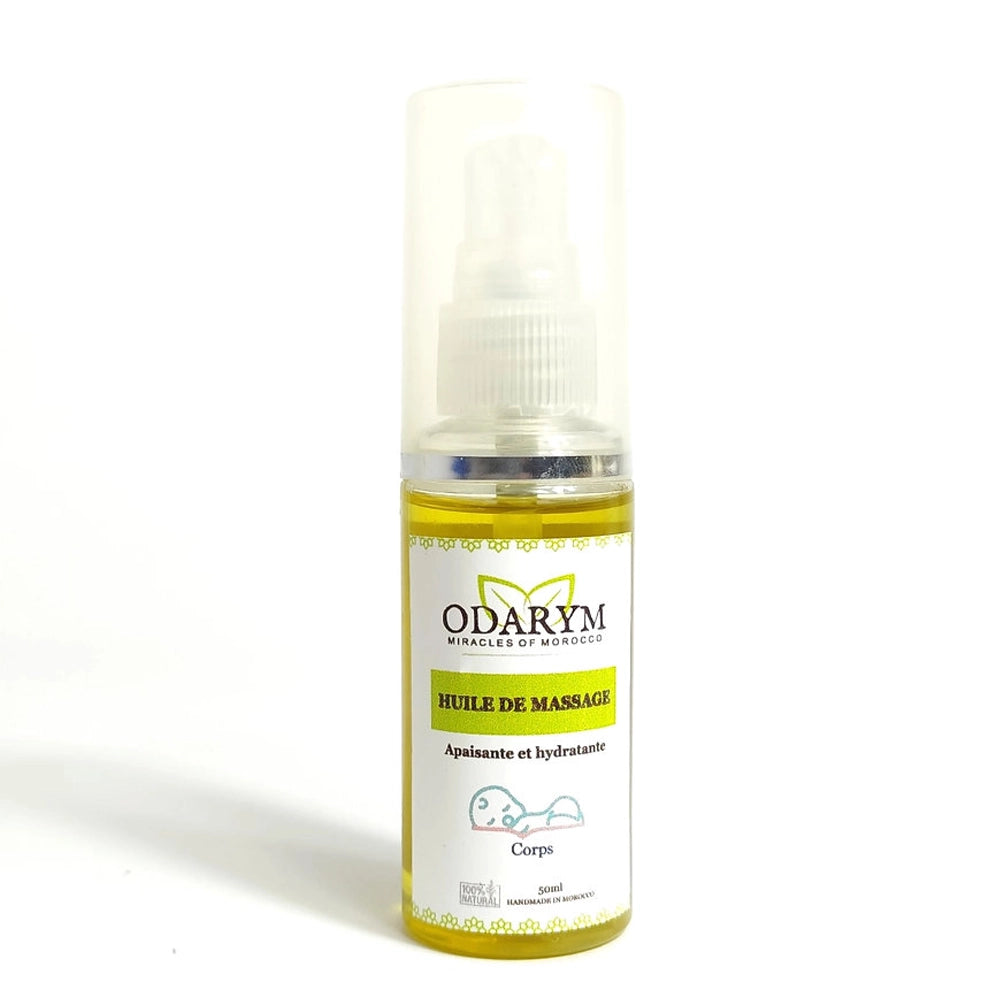 Odarym Huile Massage Apaisante et Hydratante - 50ml