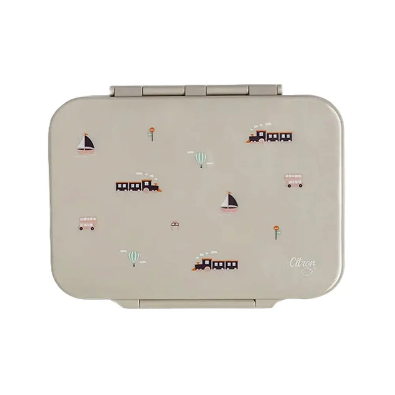 Citron Lunchbox Tritan 4 Compartiments - Véhicules