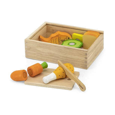 Viga Toys Set de Coupe de Lunch 18M+