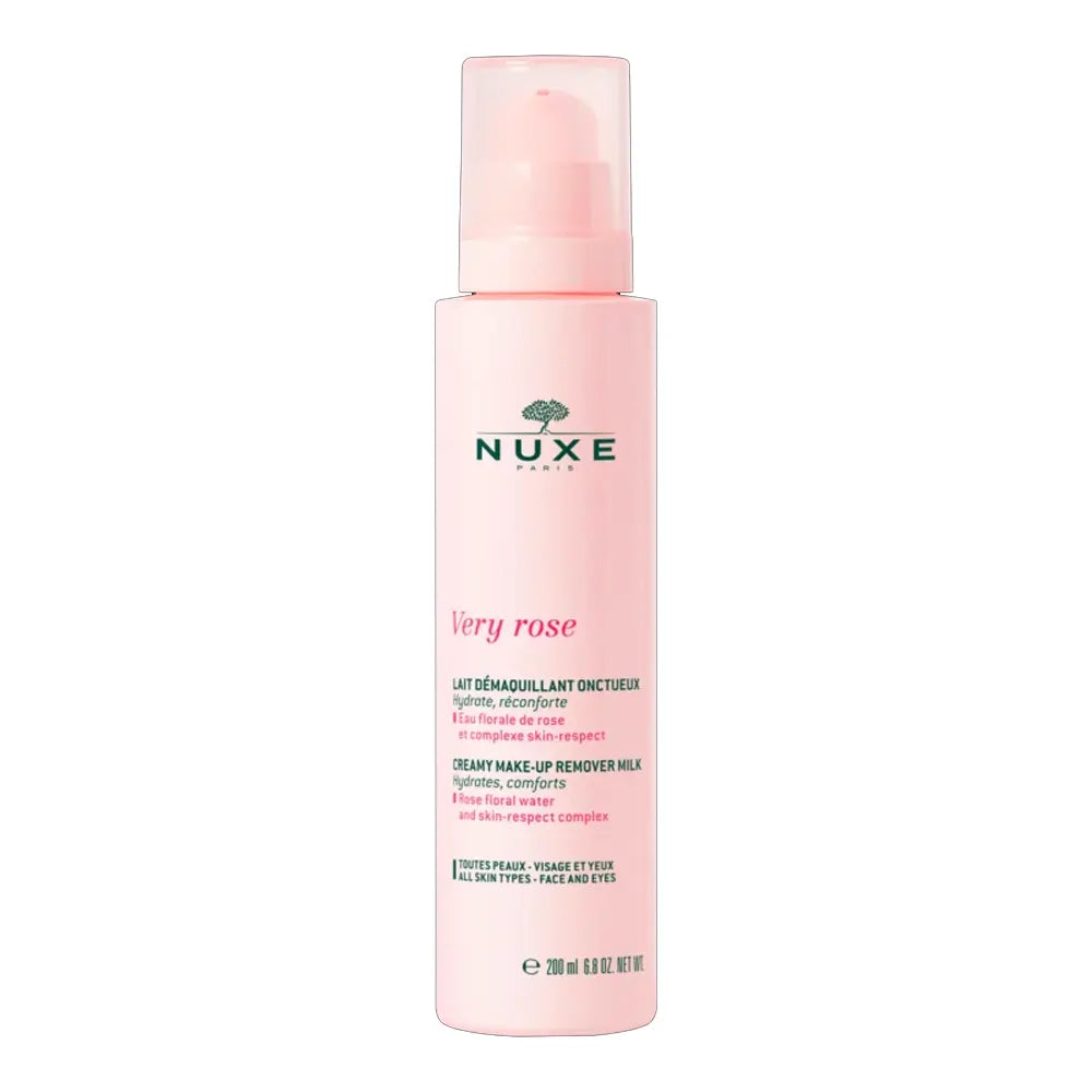 Nuxe Very Rose Lait Démaquillant Onctueux 200ml