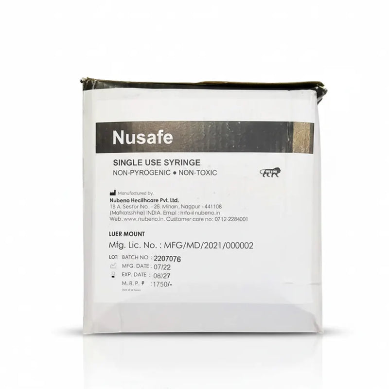 Nusafe syringe 10ml
