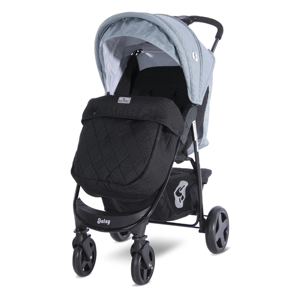 Lorelli Poussette Pack Duo Daisy Basic 2 en 1 Noir Bleu Wlidaty Maroc 1er site E Commerce de vetements jouets enfants livres puericulture poussettes listes de naissances cadeaux et