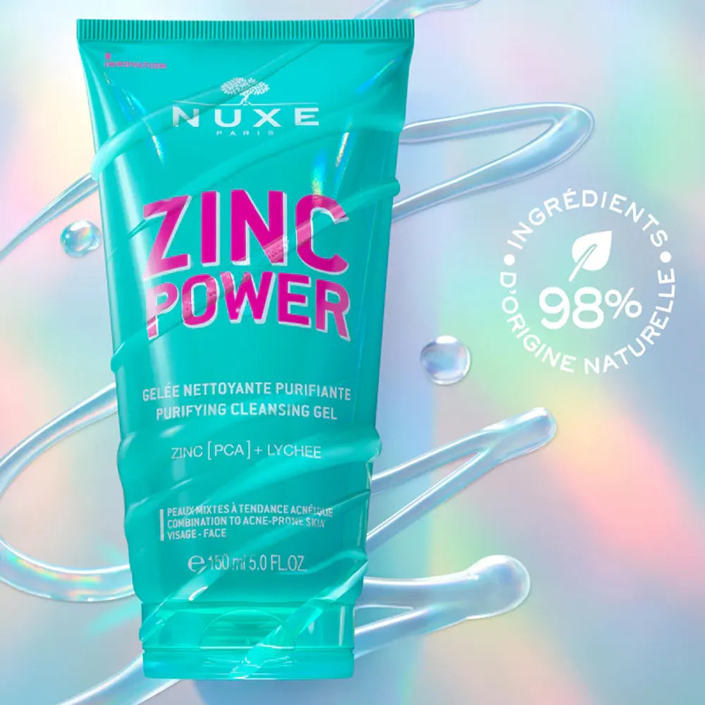 Nuxe Zinc Power Gel Nettoyante Purifiante 150ml