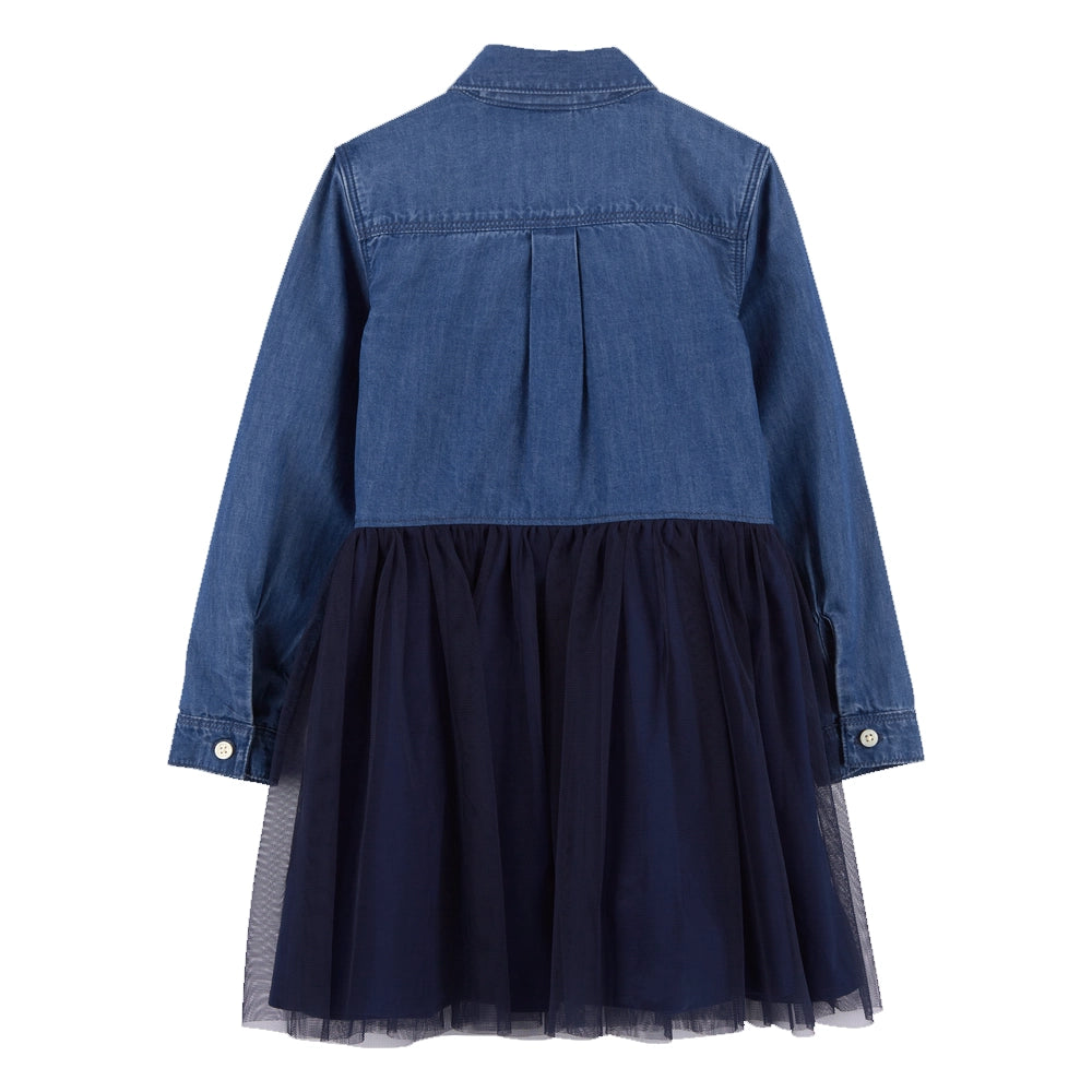 Robe en Tulle OshKosh - Chambray Bleu