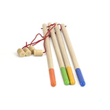 Viga Toys Jeu de Pêche en Bois 2A+