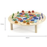 Viga Toys Jeu de Pêche en Bois 2A+