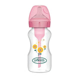 Dr. Brown’s Biberon Anti-Colique Options+ Col Large Rose 270 ml