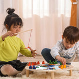 Viga Toys Jeu de Pêche en Bois 2A+