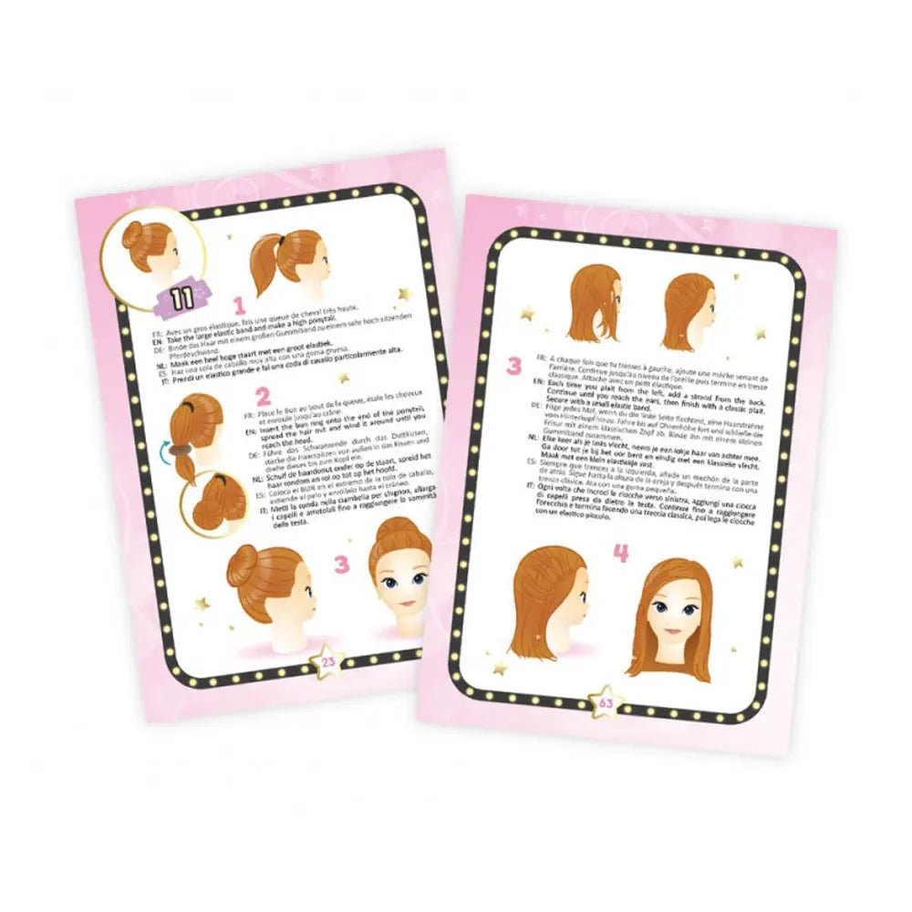 Buki Professional Studio Tête à Coiffer avec Accessoires – 7A+