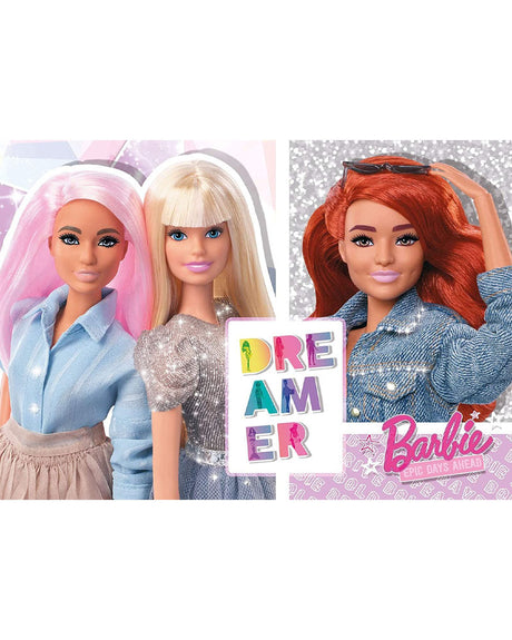 Barbie - Puzzle Glitter 108Pcs Barbie Meilleur Jour de Ma Vie!