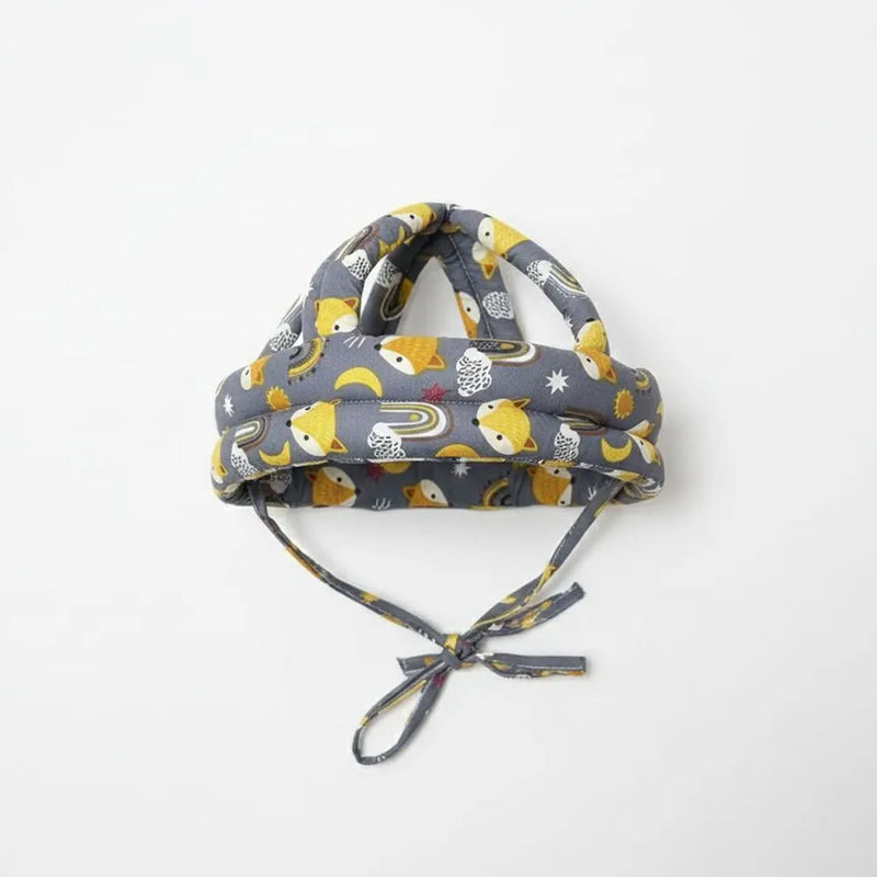 Casco de Seguridad Antigolpes para Niño Zorros - Gris