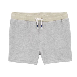 Short en Tricot à Enfiler Carter's - Gris