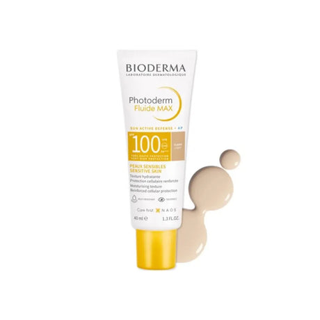 BIODERMA PHOTODERM FLUIDO MAX SPF 100 TONALIDAD MUY CLARO