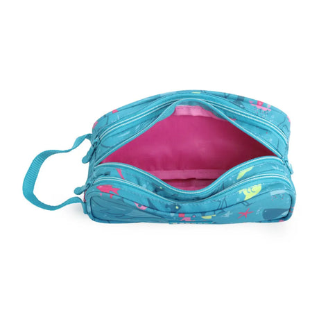 Gabol ACQUA – Triple Compartment Pencil Case with Handle
