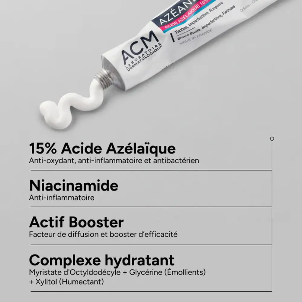 ACM AZÉANE CREAM Azelaic Acid 15% 30ml