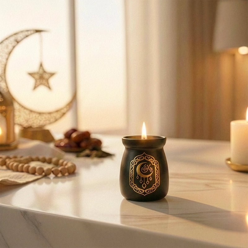 شمعة معطرة رمضان - إطار شرقي