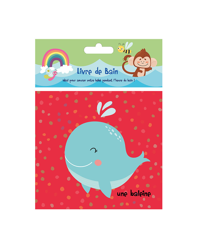 Plume Univers Livre De Bain - Baleine