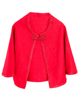 Cape Traditionnel pour Fille - Rouge