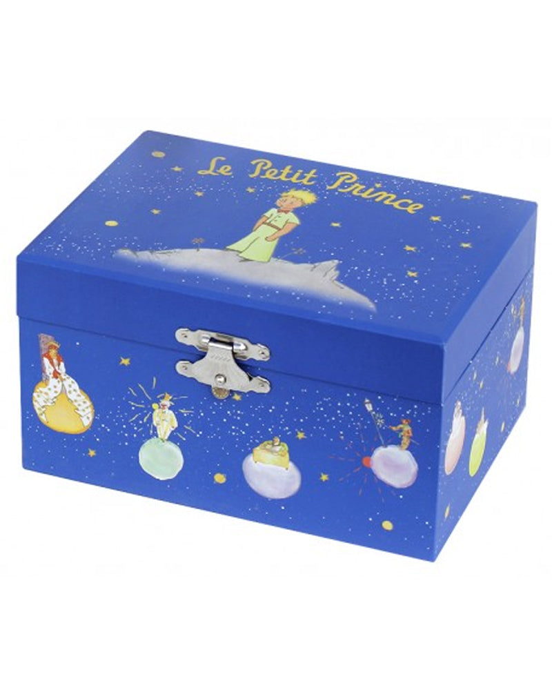 Trousselier Coffret Musical Phosphorescent Le Petit Prince - Bleu