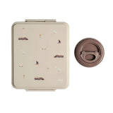 Large Lunchbox with Insulated Food Jar Citron - Vehicles