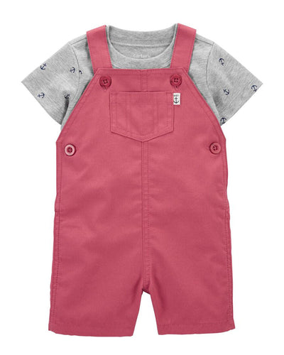 Ensemble 2 Pièces T-Shirt et Short Carter's - Marin