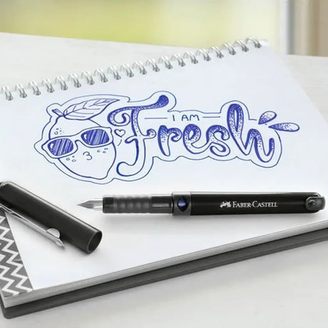 Faber-Castell Stylo à Plume Fresh - Noir