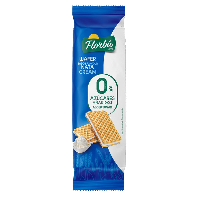 Florbú Sugar-Free Cream Wafers - 150g