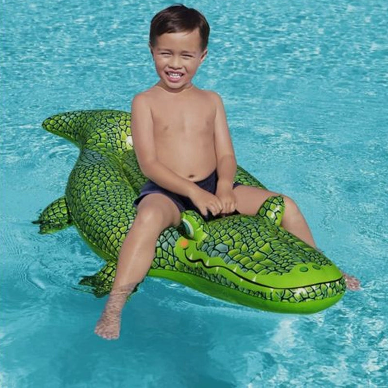 Grande Bouée Crocodile Gonflable