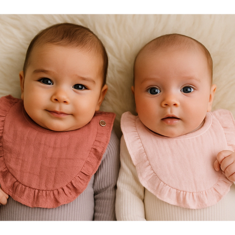 Babymat Lot de 2 Bavoirs - Sweet Duo