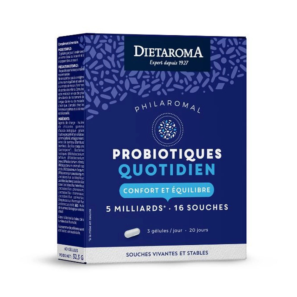 Dietaroma Philaromal Probiotiques Quotidien - 60 Gélules