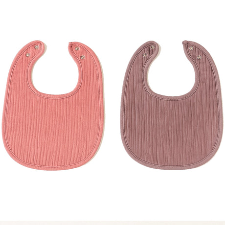 Babymat Lot de 2 Bavoirs - Girly