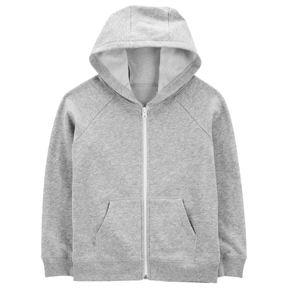 Sweat à Capuche Zippé en Polaire Carter's - Gris