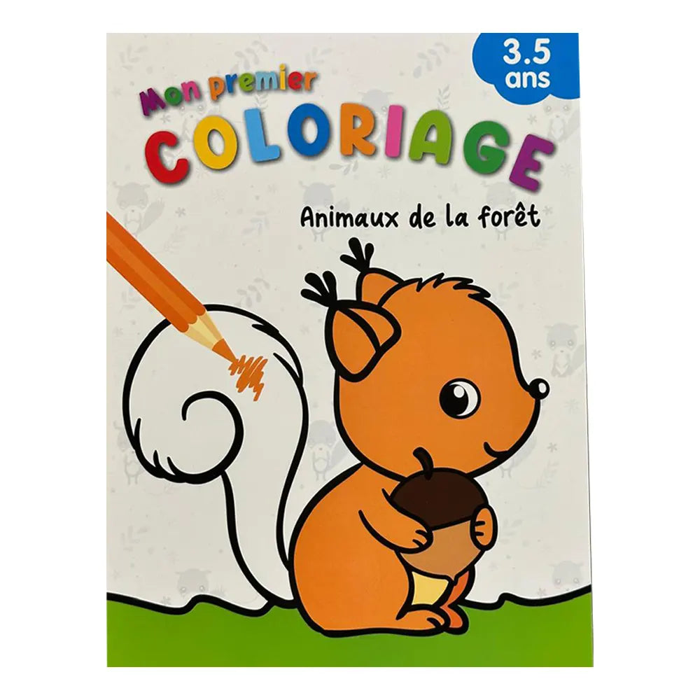 Mon Premier Coloriage - Animaux de La Forêt