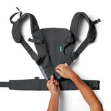 Infantino Porte-Bébé Flip Light & Airy Ergonomique 4 en 1 - Noir & Gris