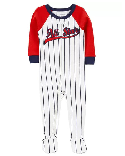 Grenouillère en Coton à Coupe Ajustée Carter's - Baseball