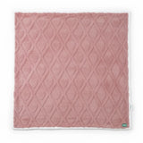 Babymat Couverture d'Hiver 100x100 cm - Cœur Rose