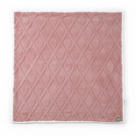 Babymat Couverture d'Hiver 100x100 cm - Cœur Rose