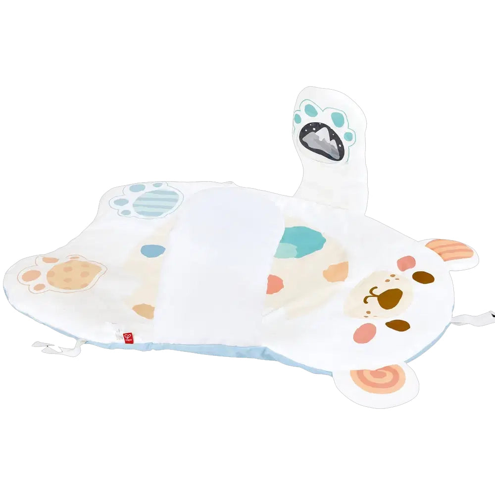 Hape Tapis d’Activités Ourson Câlin avec Arche en Bois 0-18M