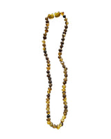 Collier Ambre avec Certificat d'authenticité pour bébé - Vert