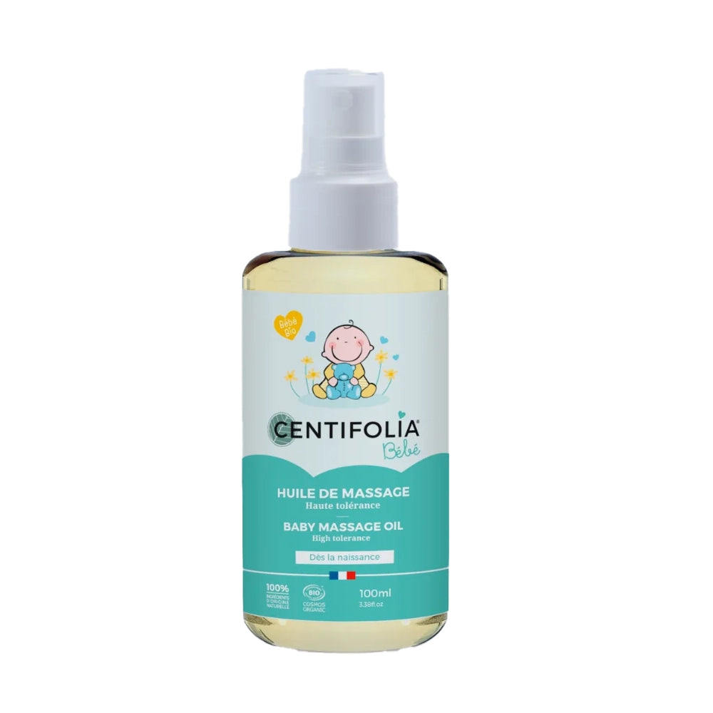 Huile de massage bébé 100ml - Centifolia