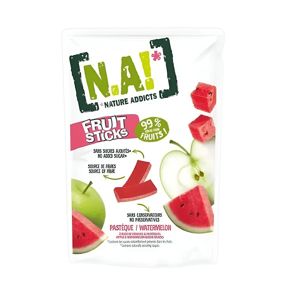 N.A ! Gommes Fruit Sticks 40g - Pastèque