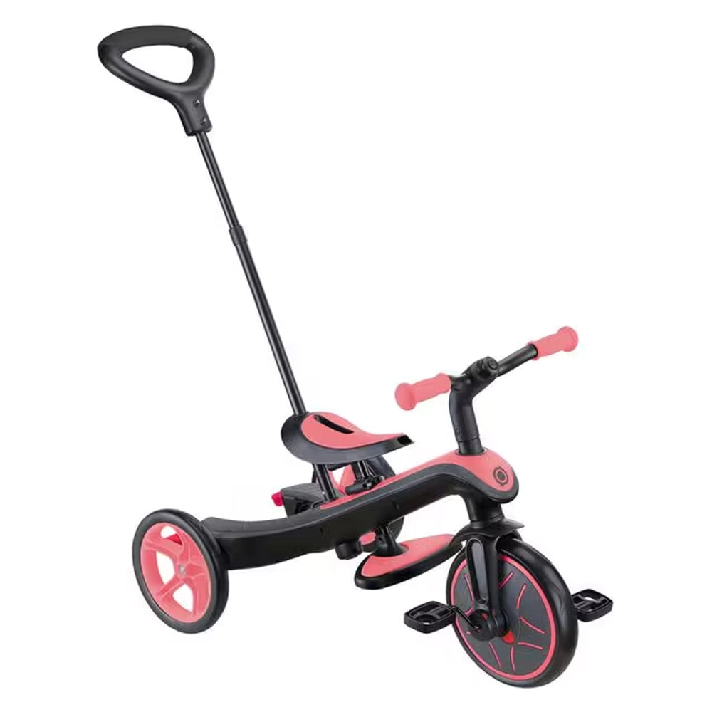 Globber Explorer 4-in-1 Tricycle - Pink