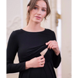 BébéYo Pull d’Allaitement Manches Longues - Noir