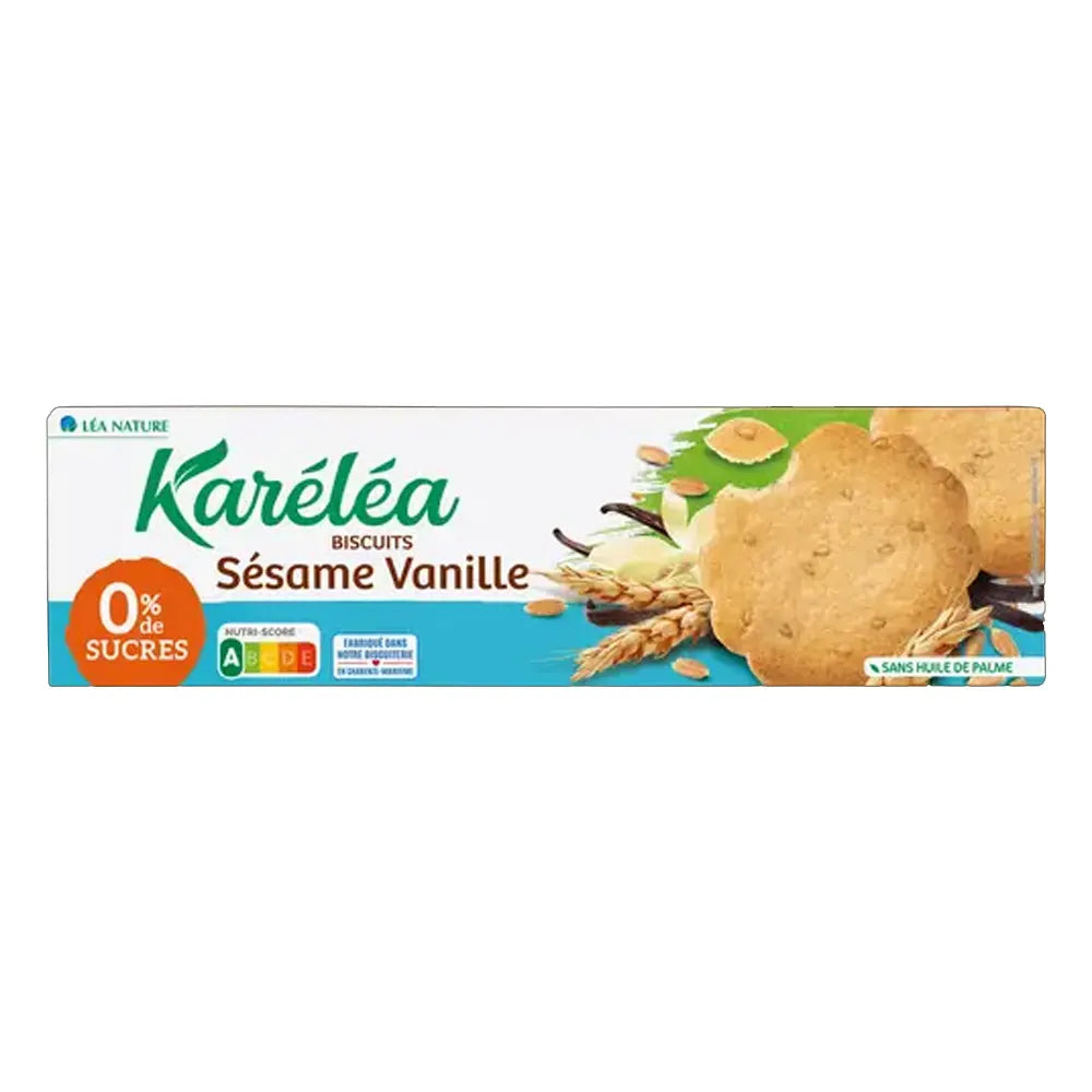 Karelea Biscuits Sésame Vanille sans Sucres - 132G