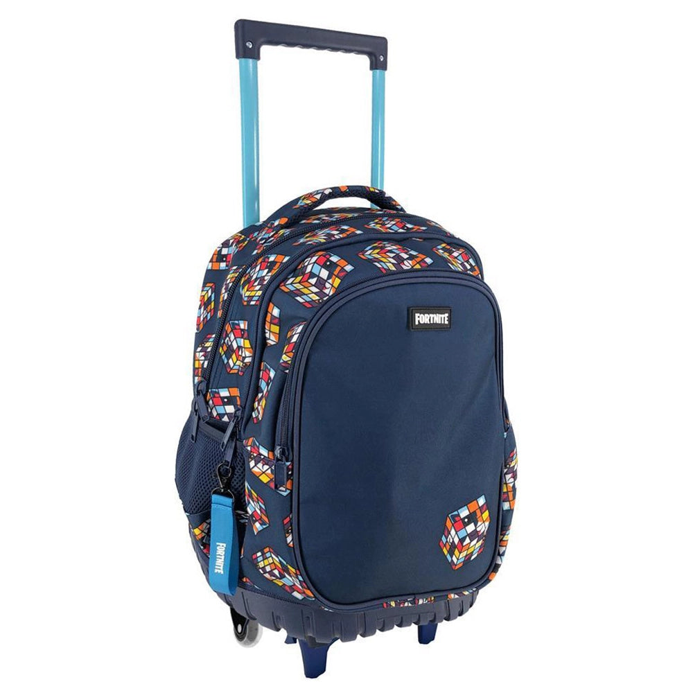 Must Cartable À Roulettes 3 Compartiments - Fortnite Cube