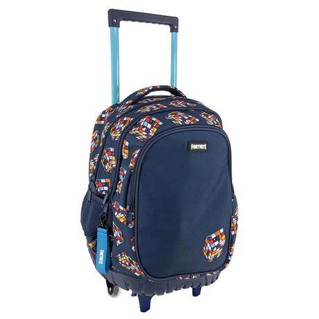 Must Cartable À Roulettes 3 Compartiments - Fortnite Cube