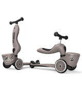 Scoot And Ride Trottinette 2en1 Highwaykick 1 Lifestyle - Brown Lines