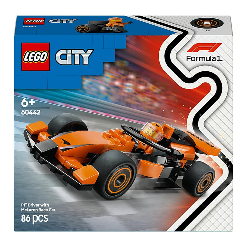 Lego Driver With McLaren Race Car 6Y+