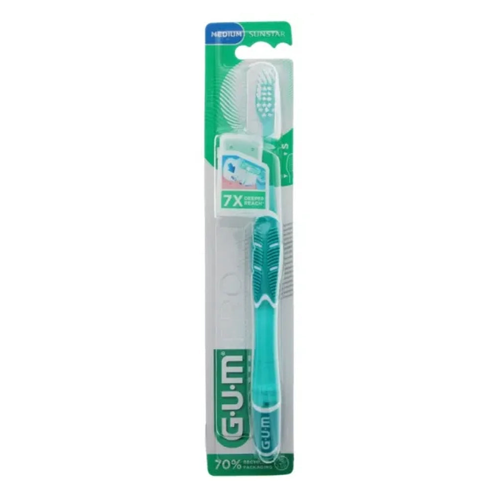 G.U.M Brosse à dents Technique Pro Medium - Turquoise