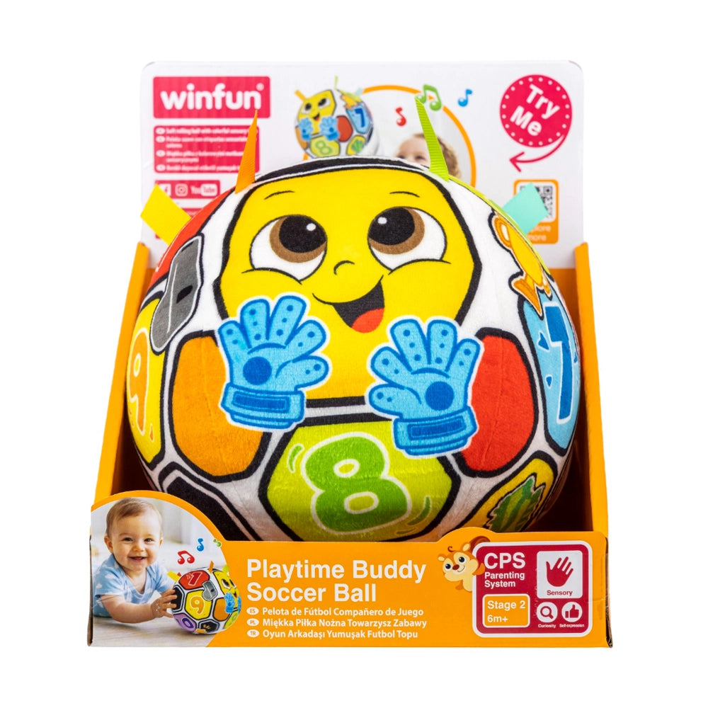 Winfun Balle Musicale Souple 6M+